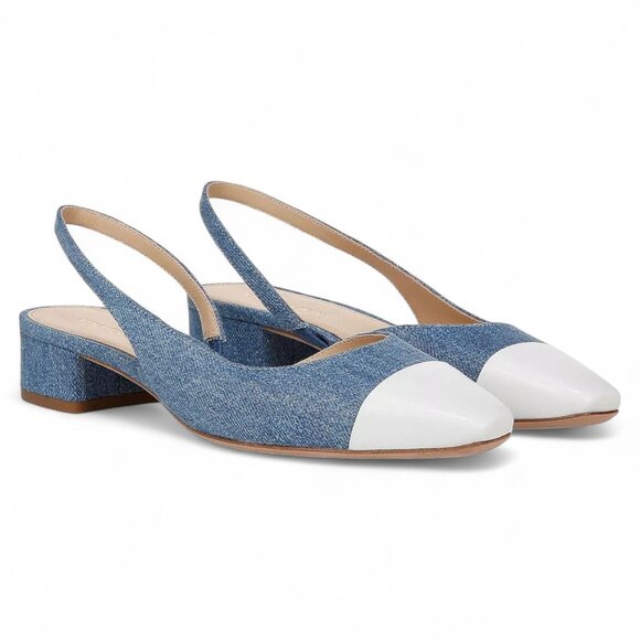 Cecile Sling Womens Slip on Dressy Slingback Heels - Picture 2 of 7